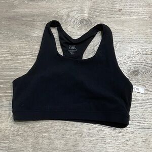 Athleta Black Racerback Top